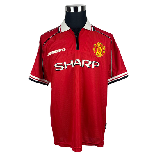 1998/00 Manchester United Home Beckham #7 (L)