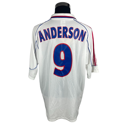 2000/01 Olympique Lyonnais Home Anderson #9 BNWT (XL)