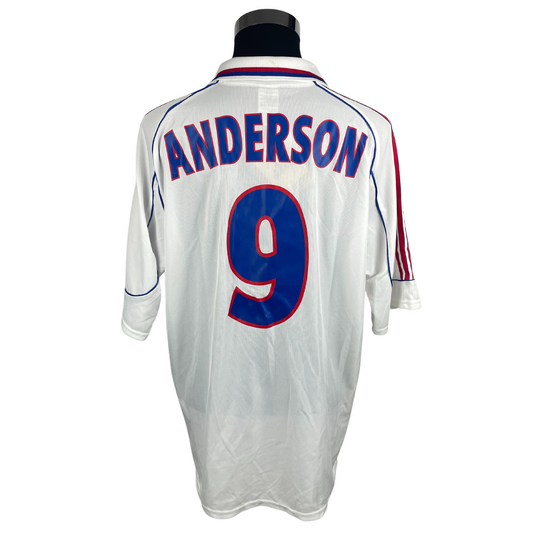 2000/01 Olympique Lyonnais Home Anderson #9 BNWT (XL)