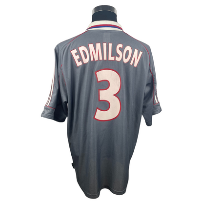 2000/01 Olympique Lyonnais Away Edmilson #3 (XL)
