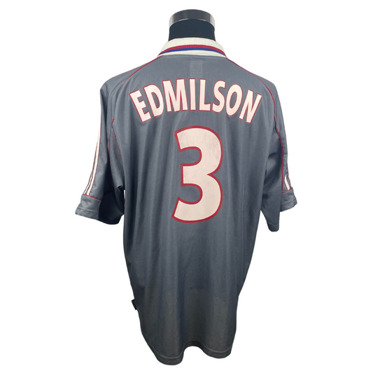 2000/01 Olympique Lyonnais Away Edmilson #3 (XL)