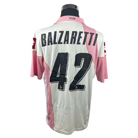 2008/09 Palerme FC Away Balzaretti #42 Player Issue (XL)