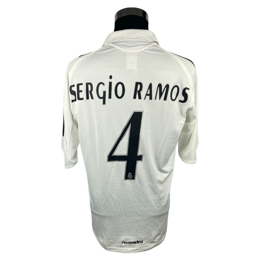 2005/06 Real Madrid Home Sergio Ramos #4 (M)