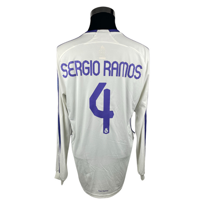 2007/08 Real Madrid Europe Sergio Ramos #4 (L)