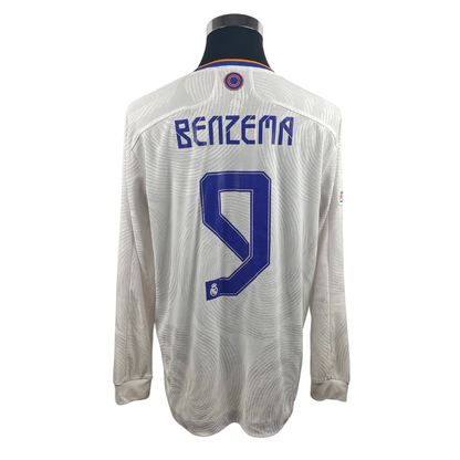 2021/22 Real Madrid Europe Benzema #9 Player Issue (8)
