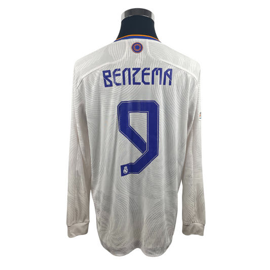 2021/22 Real Madrid Europe Benzema #9 Player Issue (8)