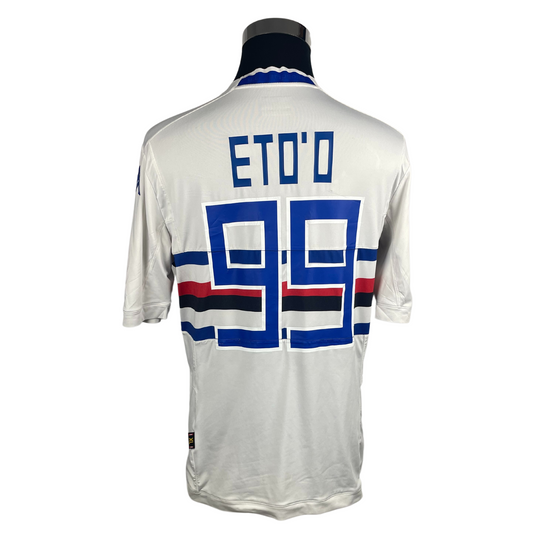 2014/15 UC Sampdoria Away Eto'o #99 Match Worn (XL)