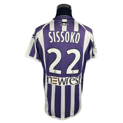 2008/09 Toulouse FC Home Sissoko #22 Match Worn (L)