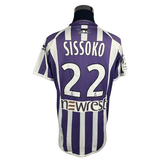 2008/09 Toulouse FC Home Sissoko #22 Match Worn (L)