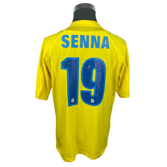 2005/06 Villarreal CF Europe Senna #19 Match Worn (XL)