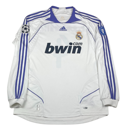 2007/08 Real Madrid Europe Sergio Ramos #4 (L)