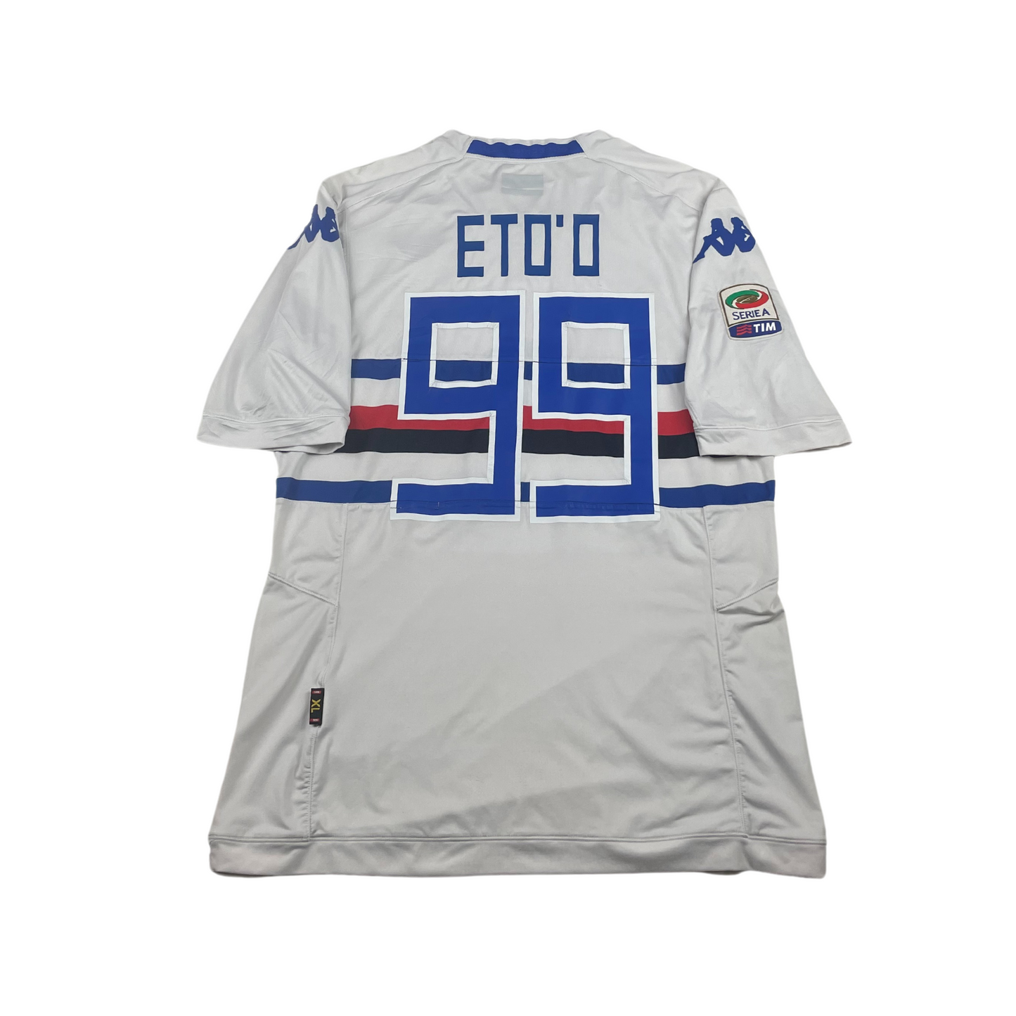 2014/15 UC Sampdoria Away Eto'o #99 Match Worn (XL)