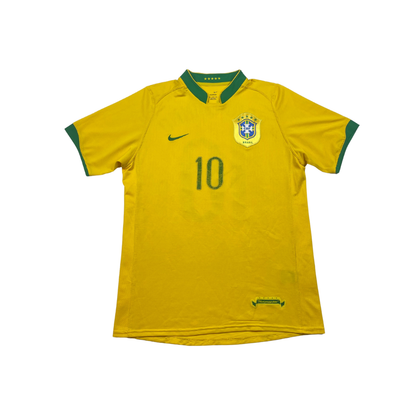 2006 Brésil Home Ronaldinho #10